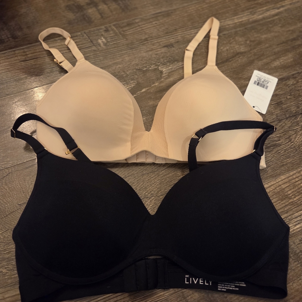 Set of 2 Lively Bras - 38C